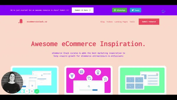 ecommerce stack - the best marketing inspiration to help inspi
