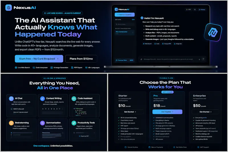 NexusAI screenshot 1