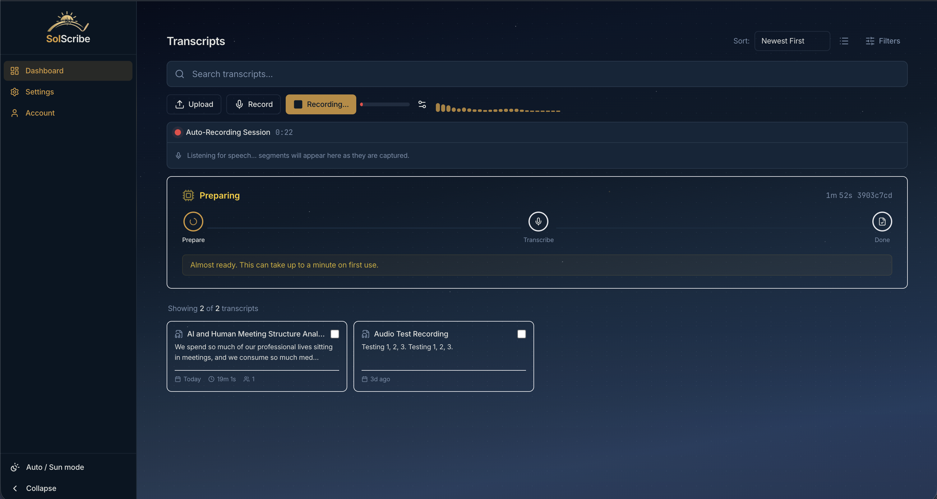 SolScribe gallery image