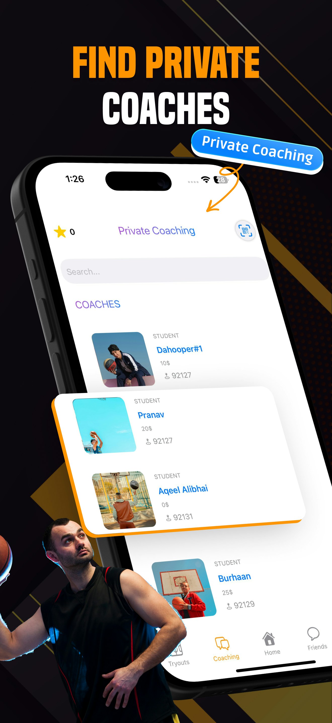 हूपरग्राम - 3 क्लिकों में डायनेमिक बास्केटबॉल वर्कआउट बनाएं मीडिया 3