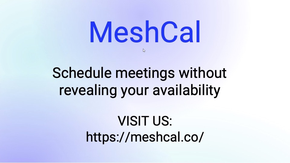 Meshcal