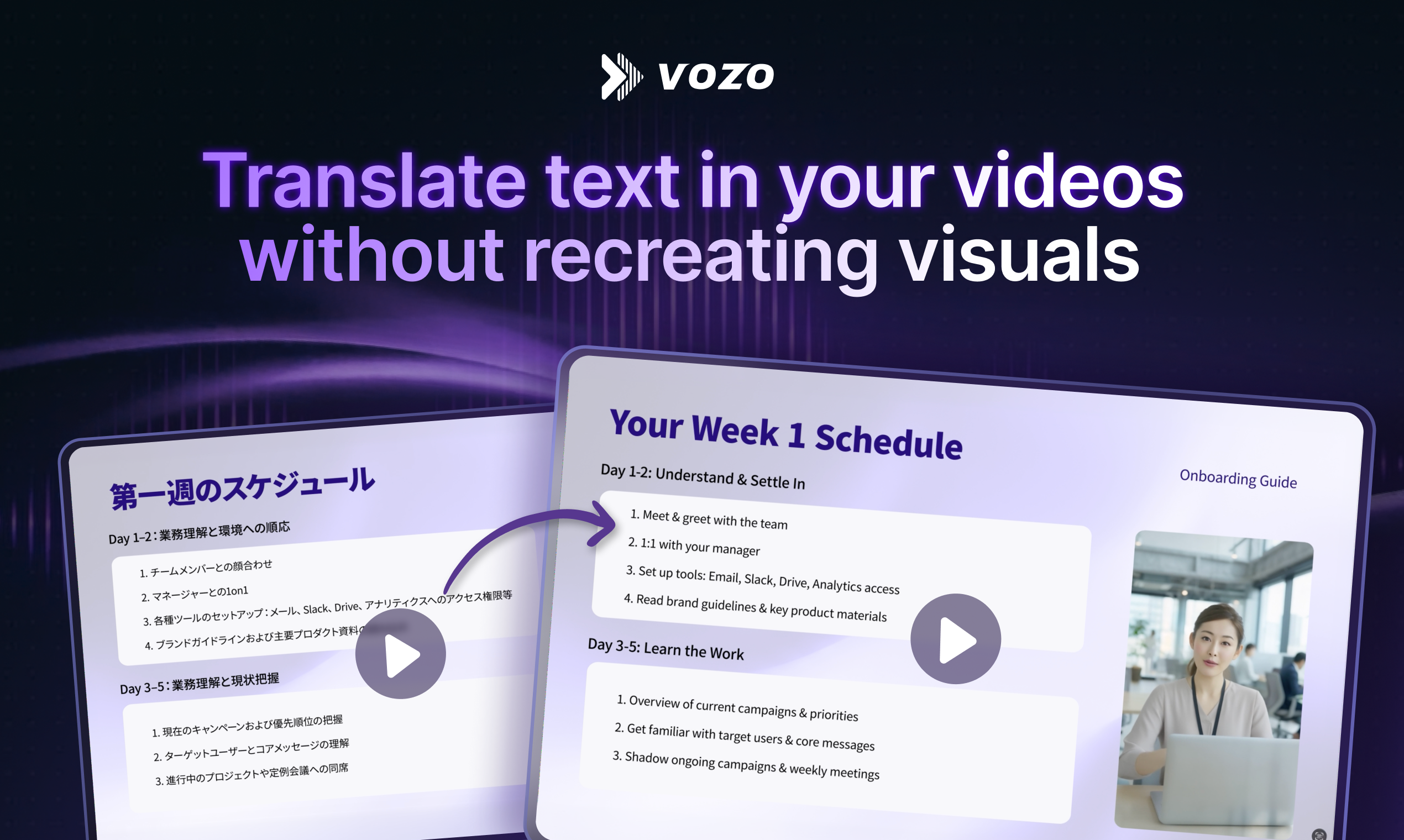 Vozo AI — Video localization gallery image