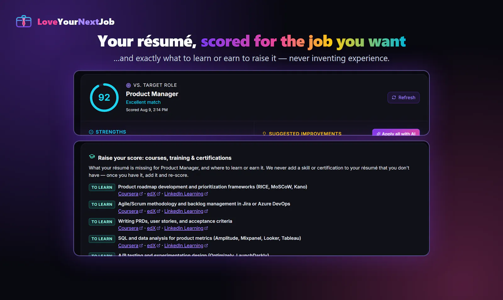 LoveYourNextJob screenshot 3