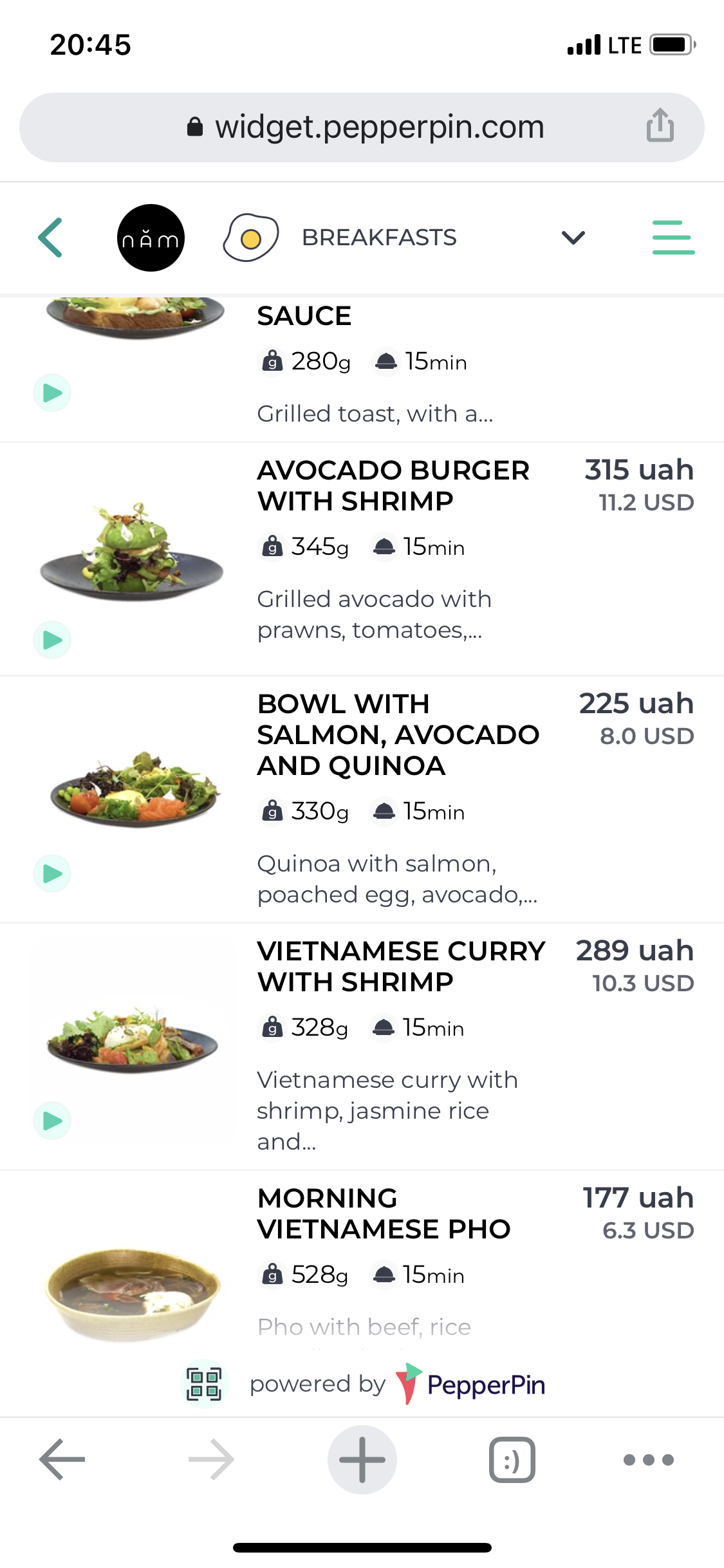 1-click services for online restaurants gallery image