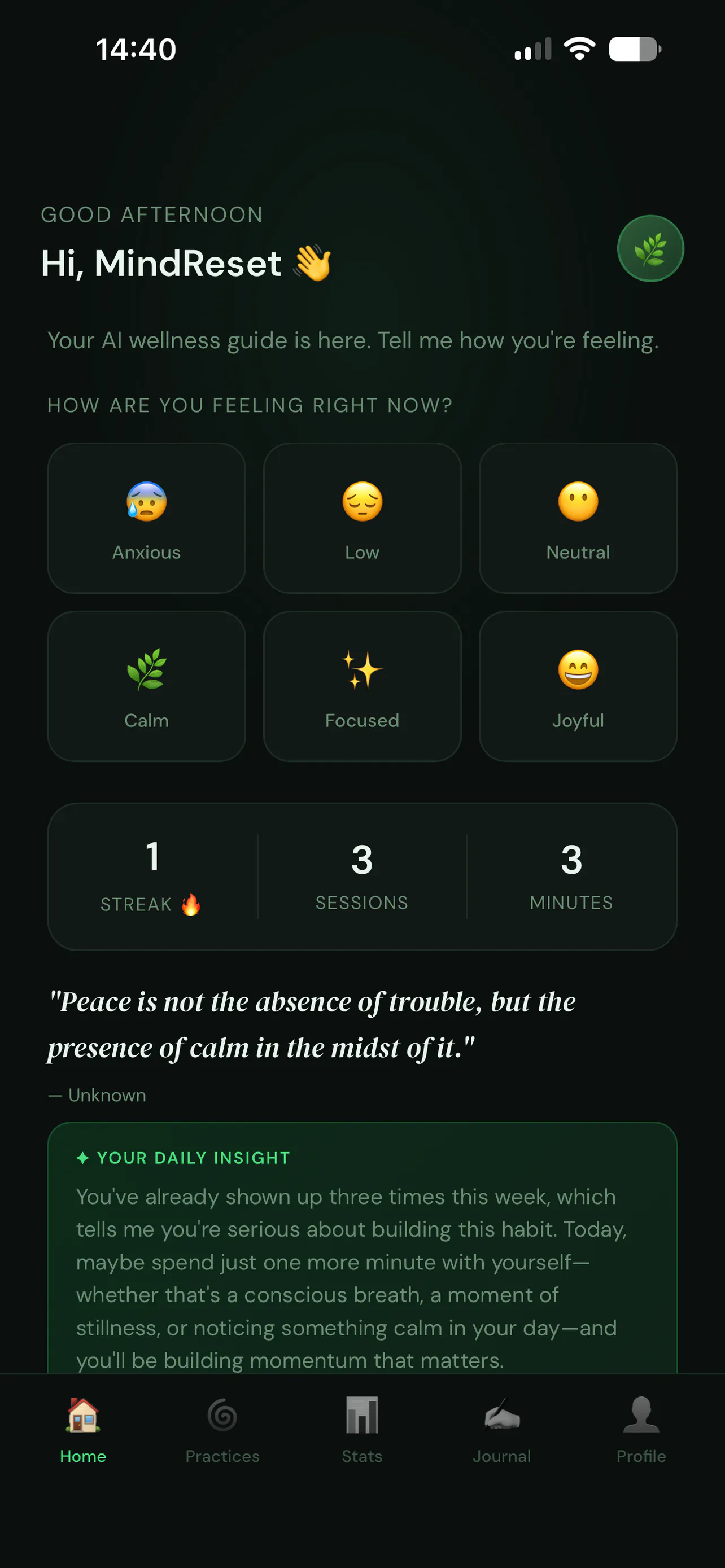 MindReset AI gallery image