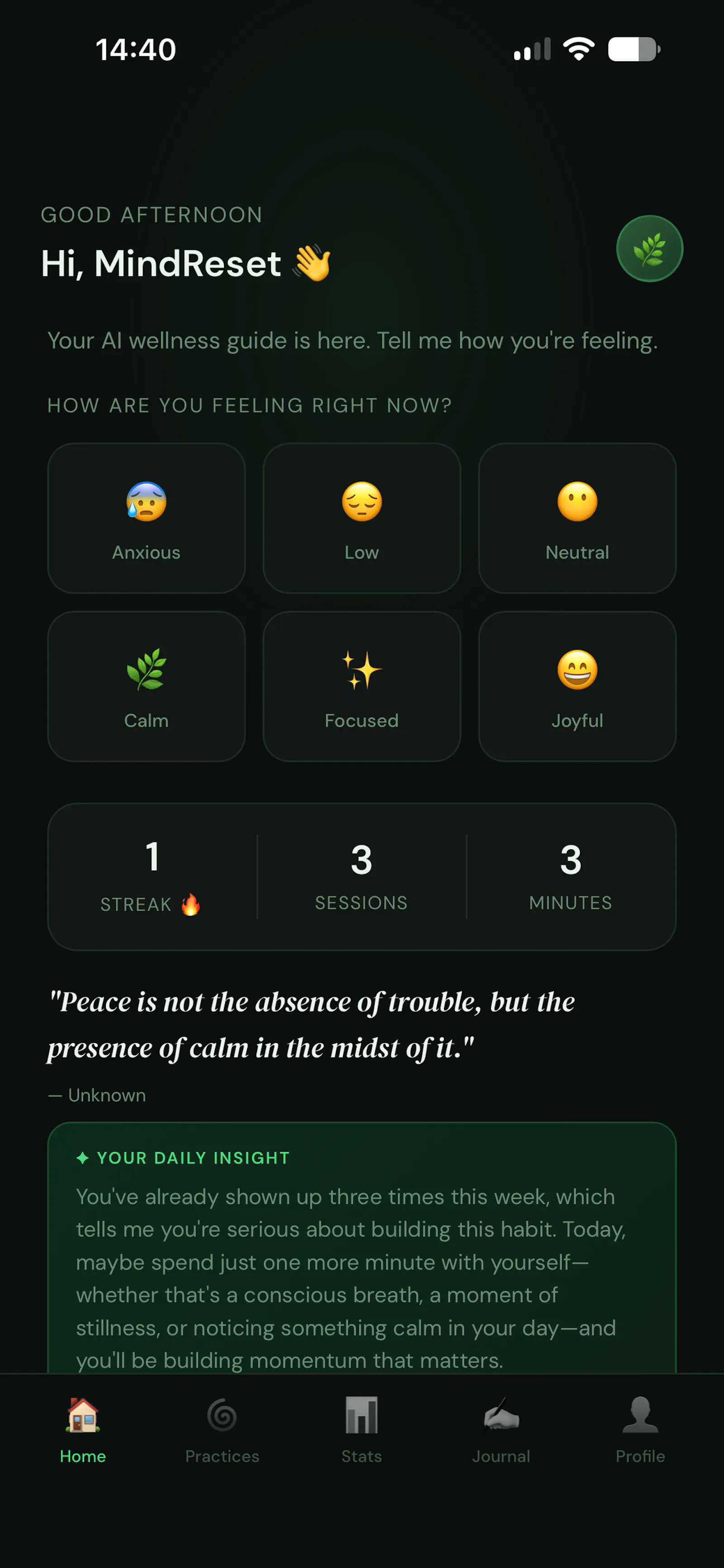 MindReset AI screenshot 6