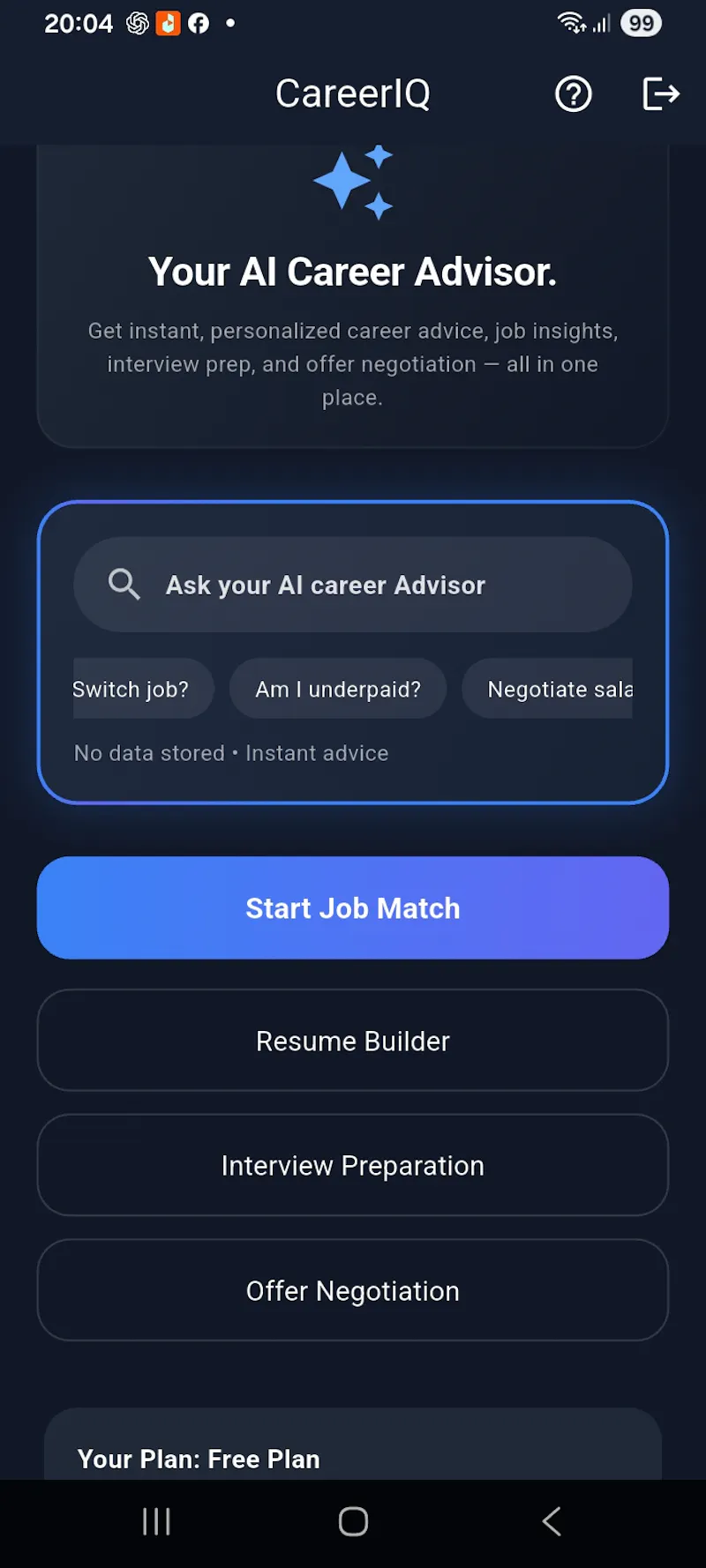 CareerIQ screenshot 1