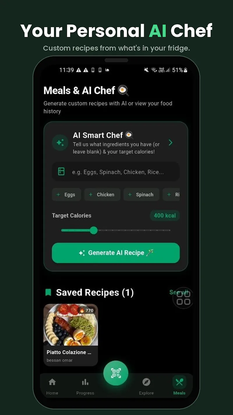 Avora: AI Calorie Tracker screenshot 2