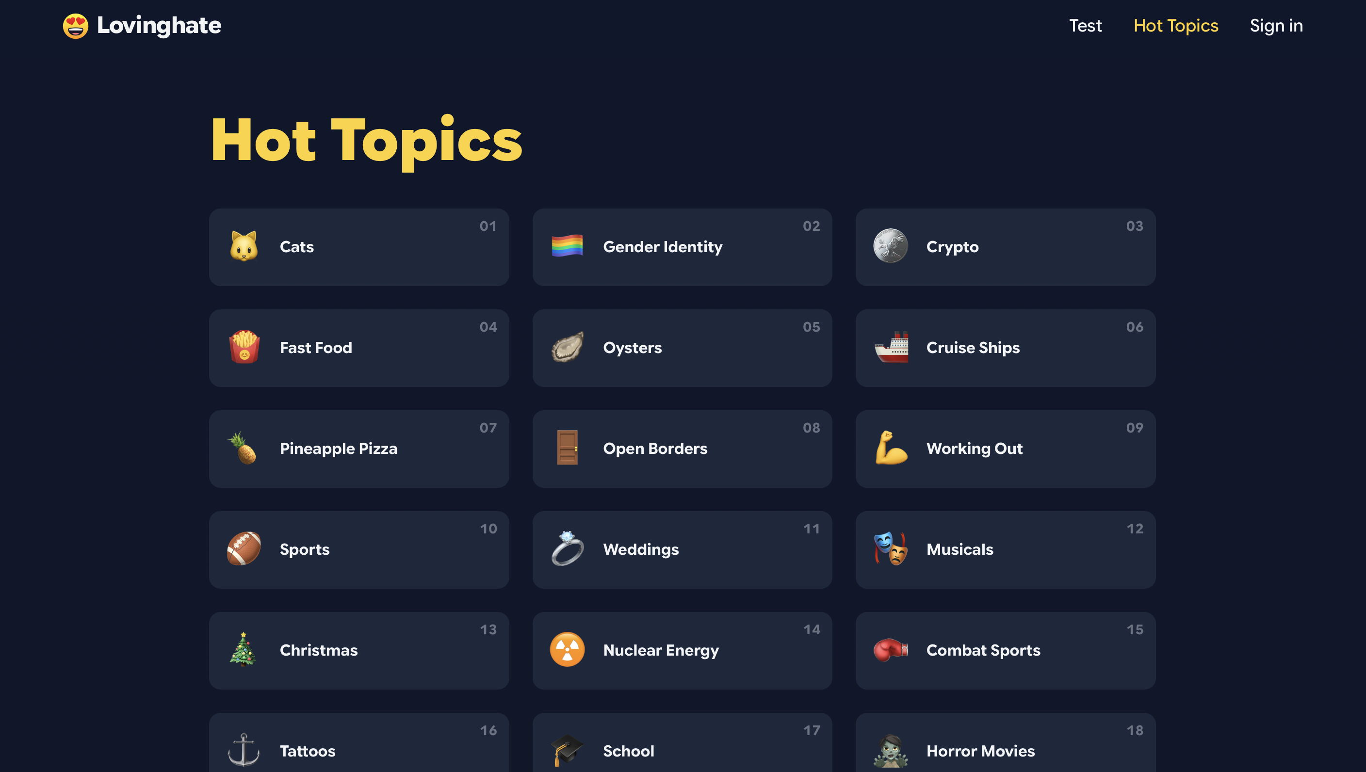 Lovinghate gallery image