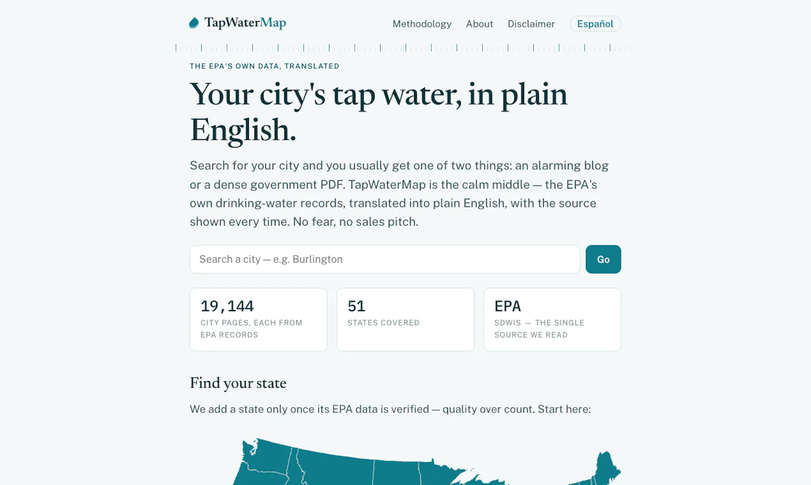 TapWaterMap screenshot 2