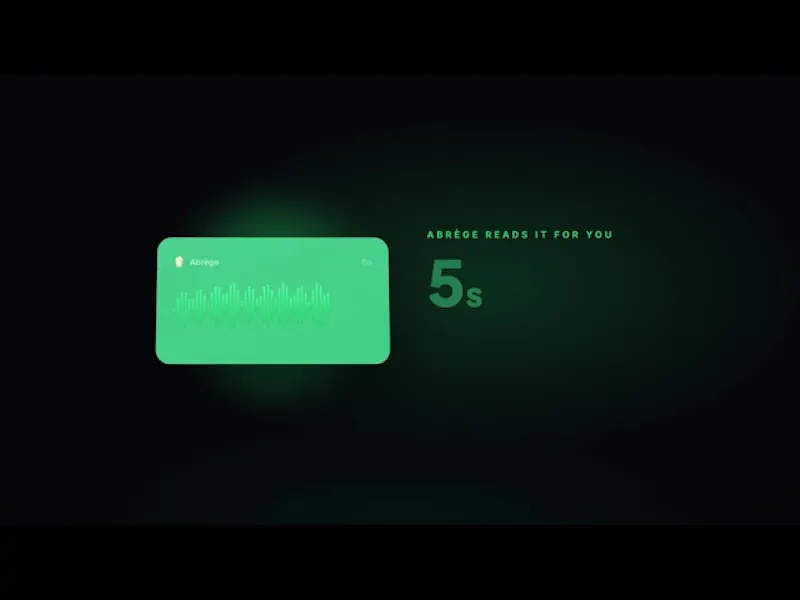 Abrège screenshot 1 (video preview)