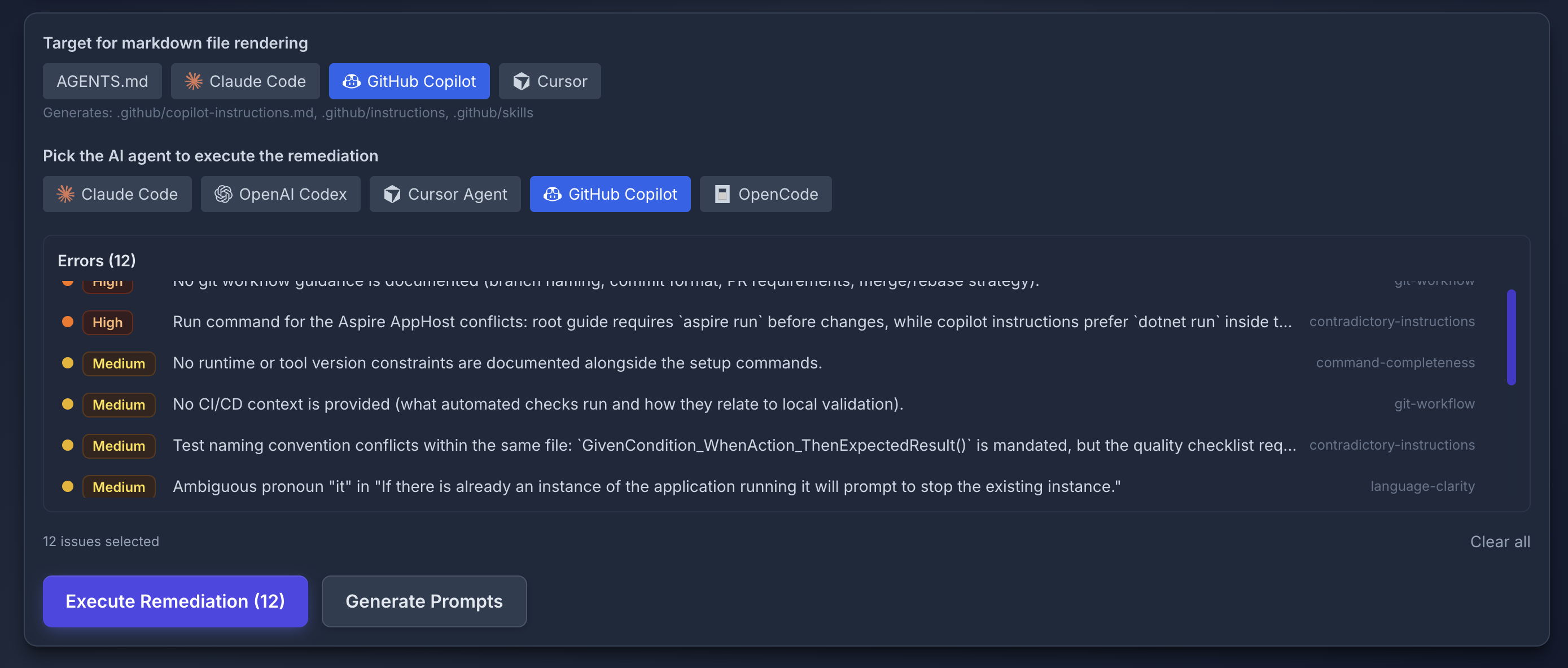 Context Evaluator - Screenshot 5 showing product features and functionality
