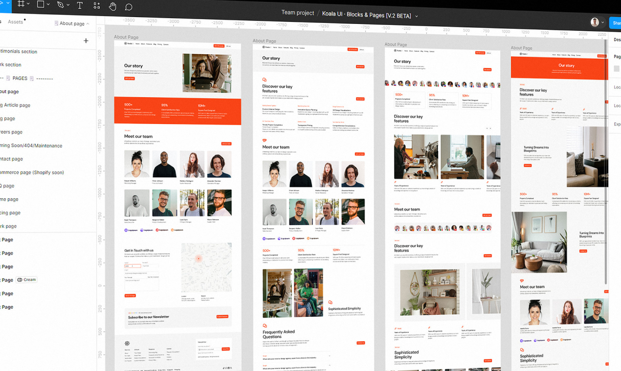 Koala nuota - Un sistema di progettazione che si preoccupa di conversione e SEO. media 2
