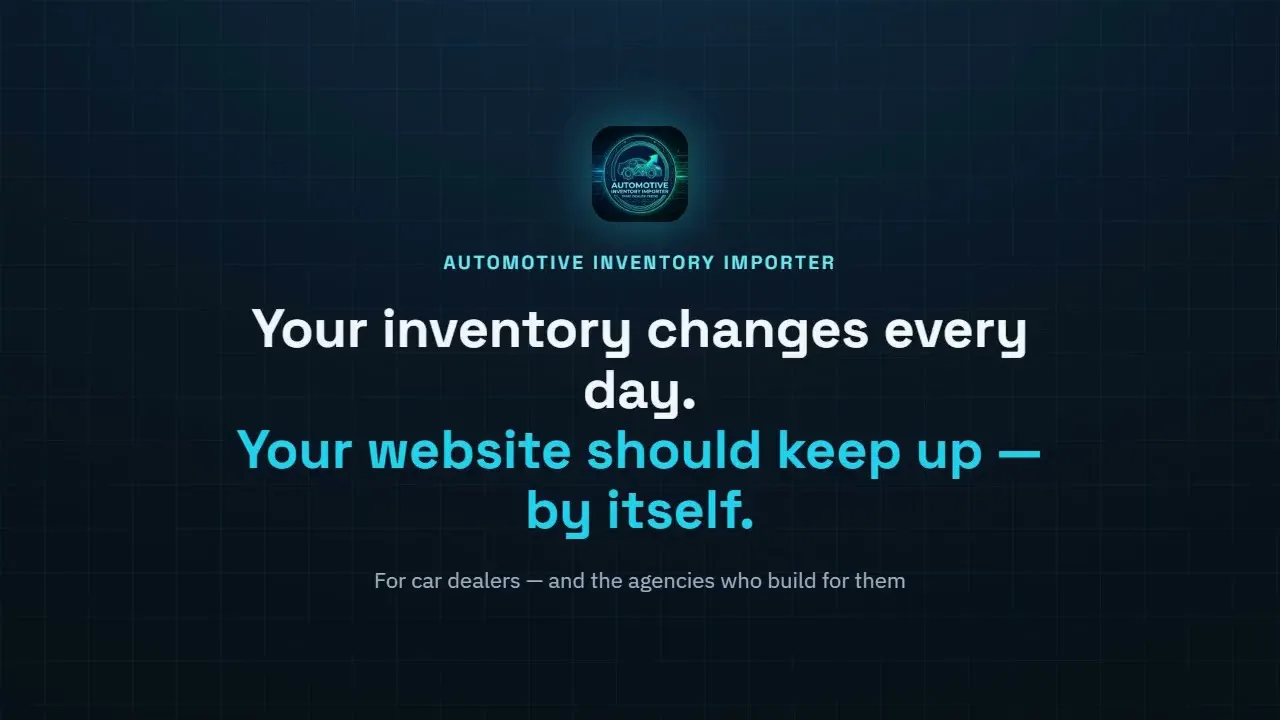Automotive Inventory Importer gallery image