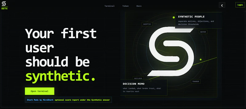 Synthetic Users screenshot 1