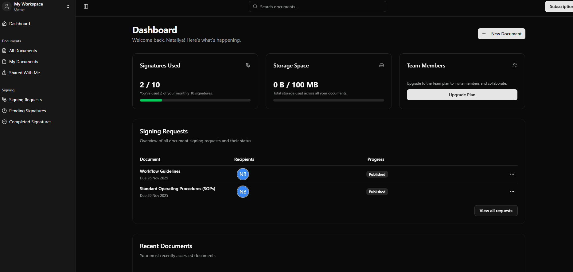 Chaindoc - Screenshot 2 showing product features and functionality