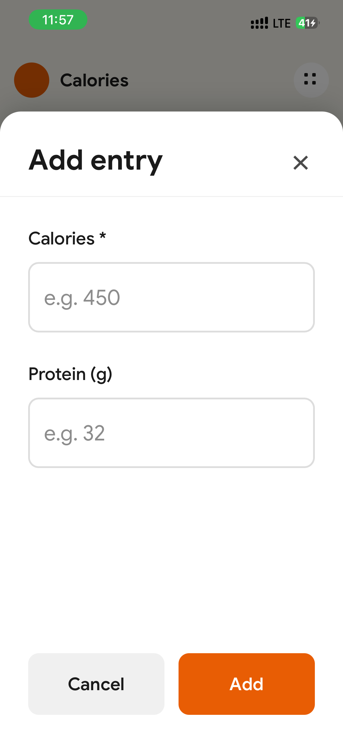 Super Simple Calorie & Protein Counter - Screenshot 3 showing product features and functionality