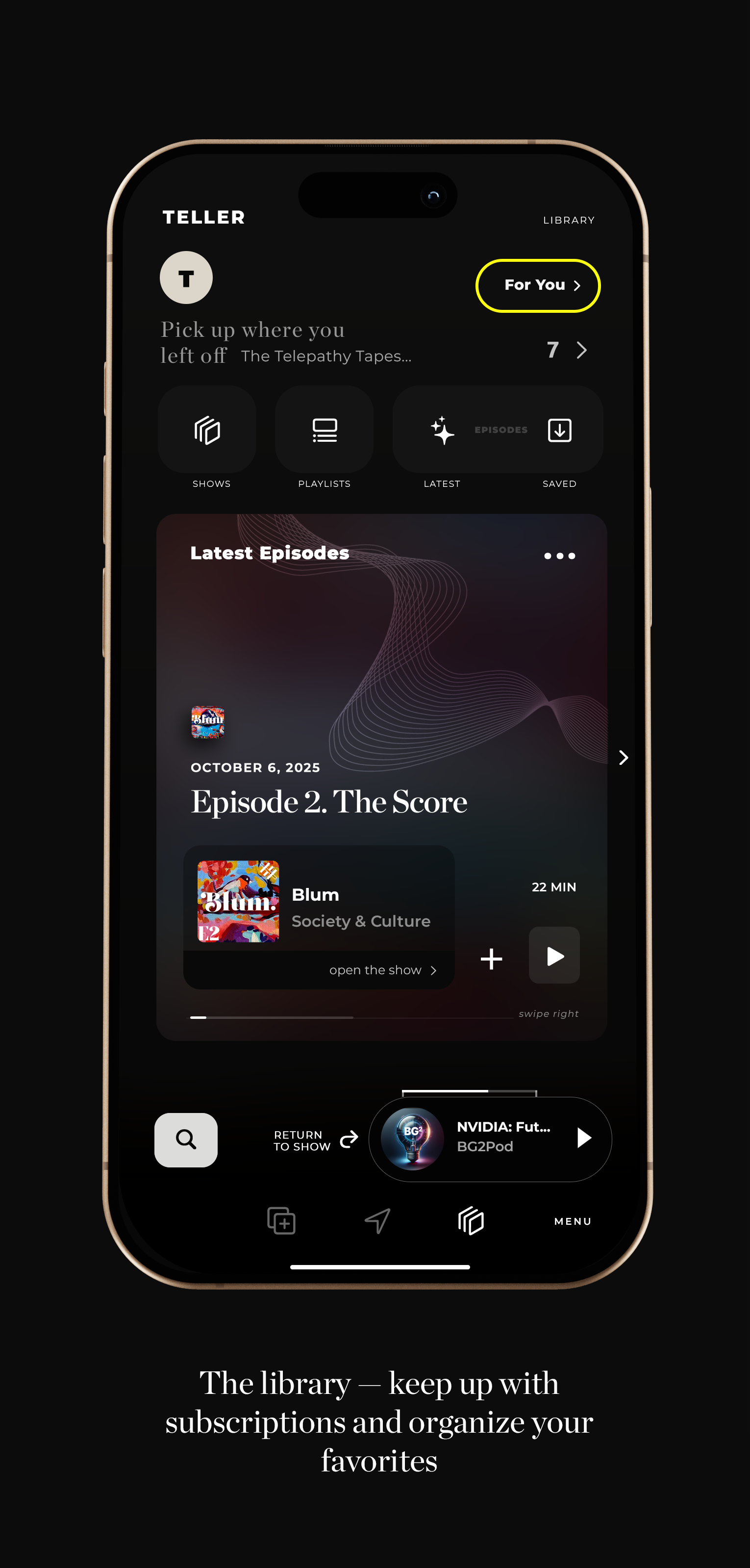 TELLER gallery image