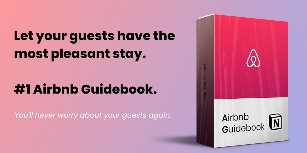 #1 Airbnb Guidebook: Let your Airbnb guests have the most pleasant stay ...