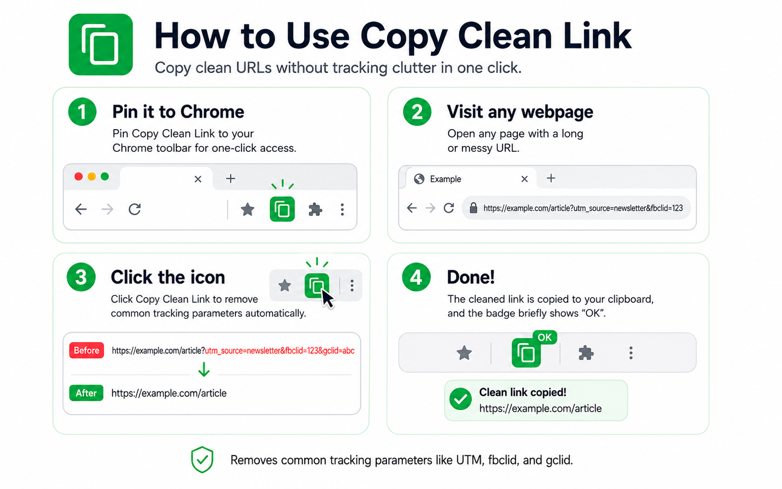 Copy Clean Link gallery image