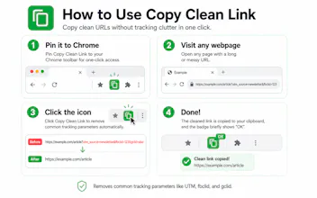 Copy Clean Link gallery image