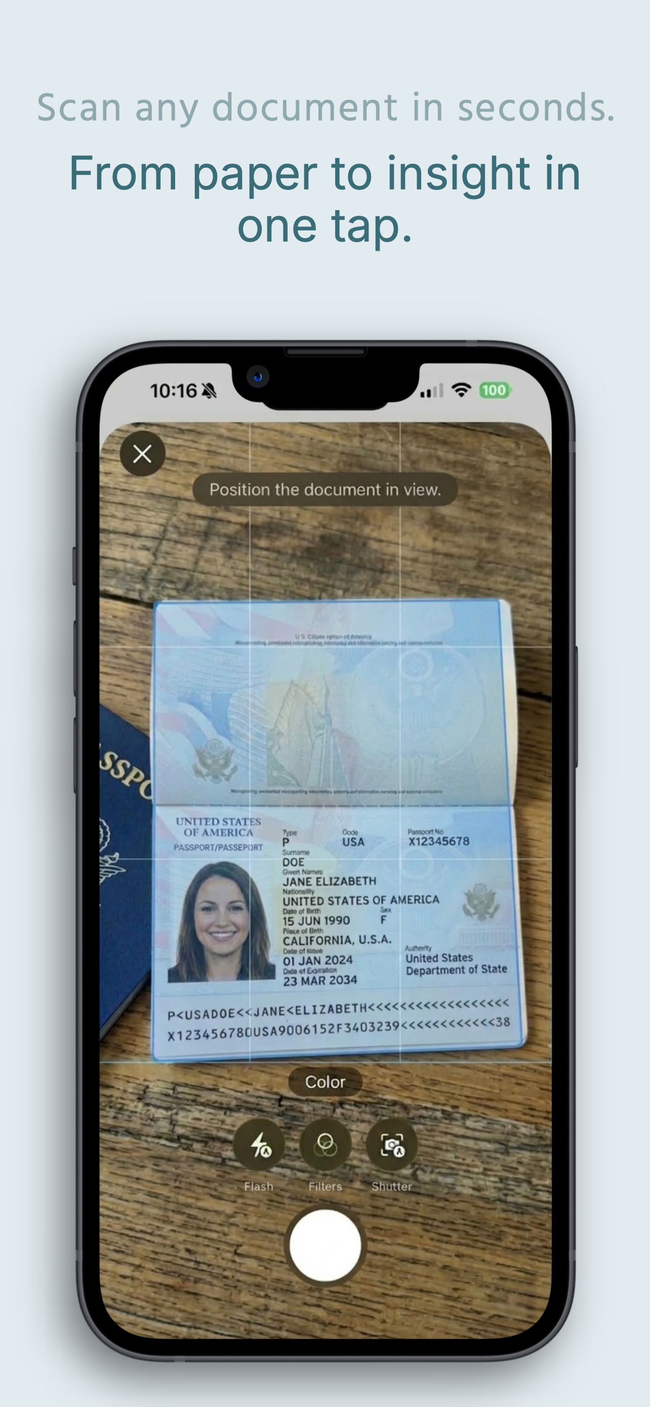 iDocu — Your documents, ready to answer. gallery image