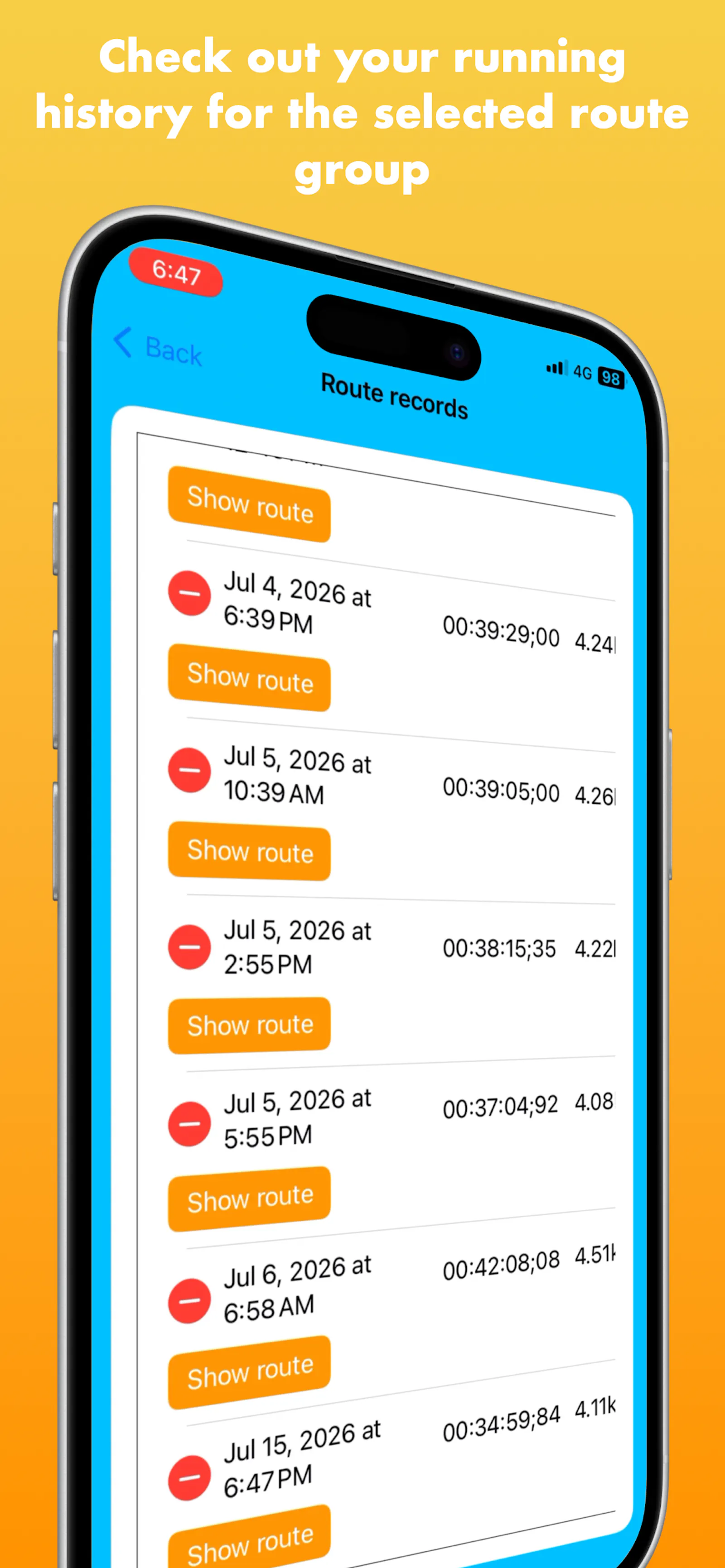 Ten Miles - Running & Walking screenshot 6