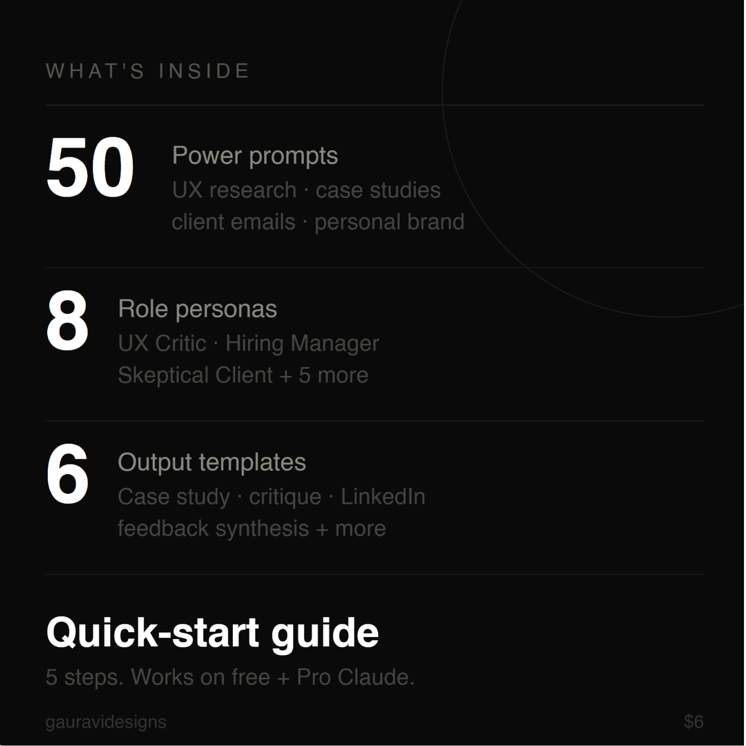 Claude for Designers Complete Ai toolkit gallery image