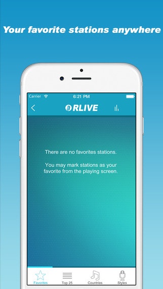RLive world - Popular online radio gallery image