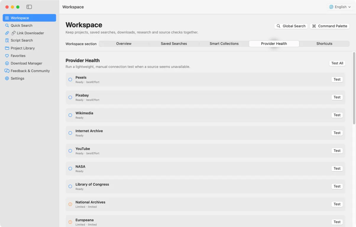 FootageFlow screenshot