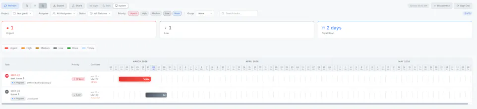 GanttSmart - Planning layer for Linear gallery image