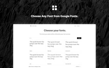 Fontless gallery image