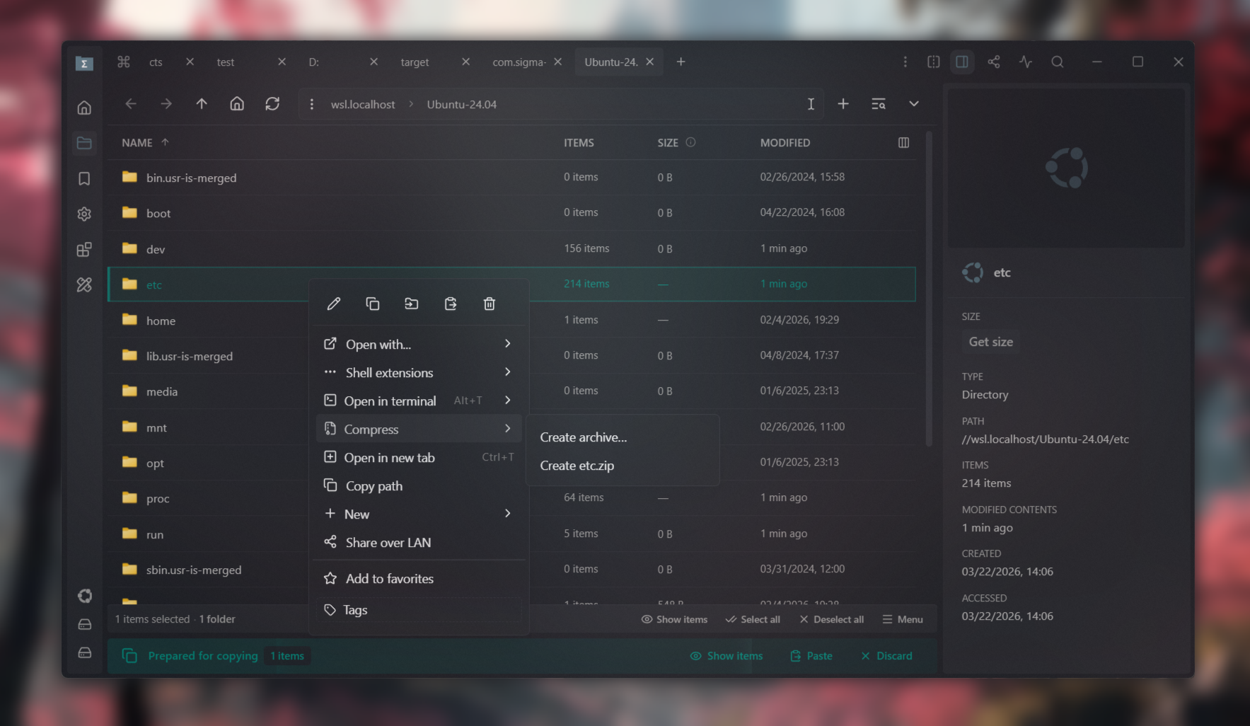 Sigma File Manager gallery image