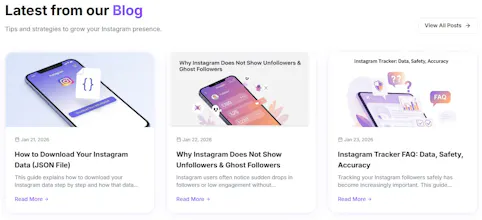 Instagram Unfollowers Tracker gallery image