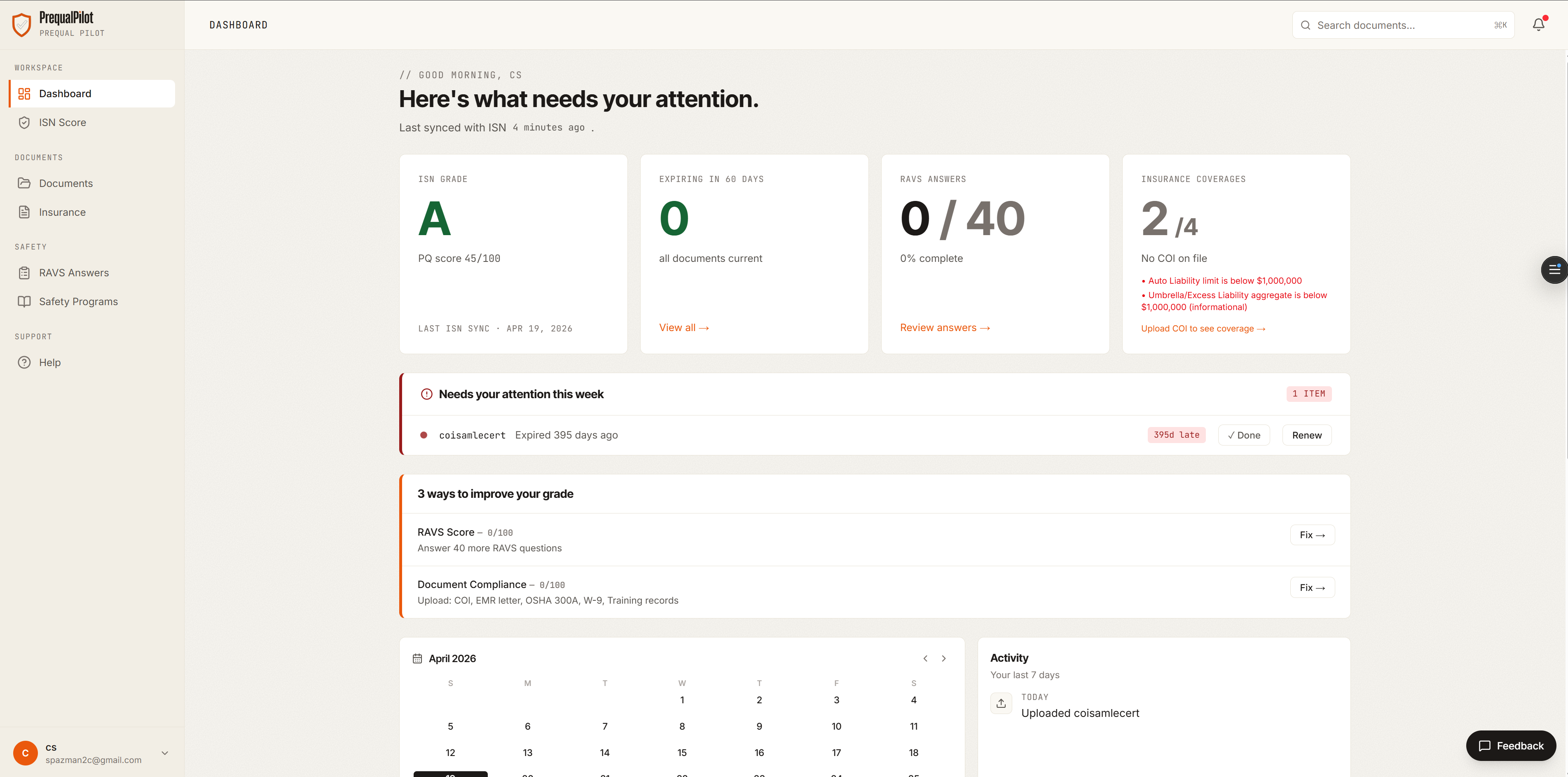 PrequalPilot gallery image