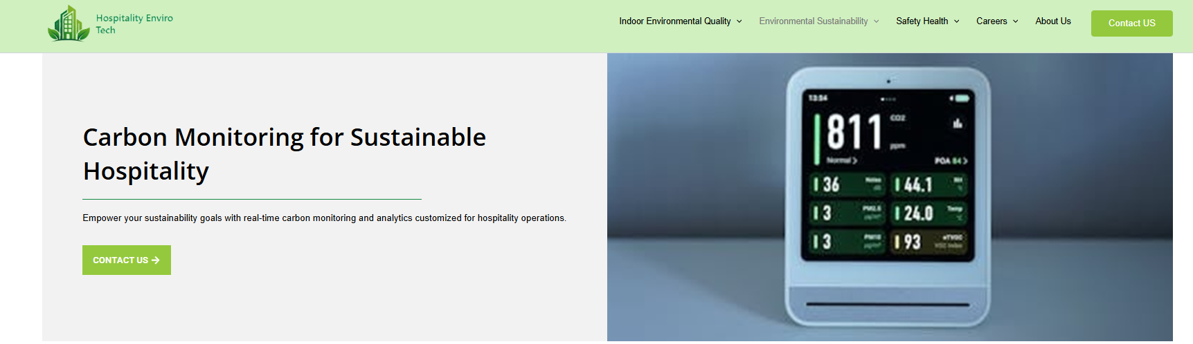 Hospitality Enviro Tech - Screenshot 4 showing product features and functionality