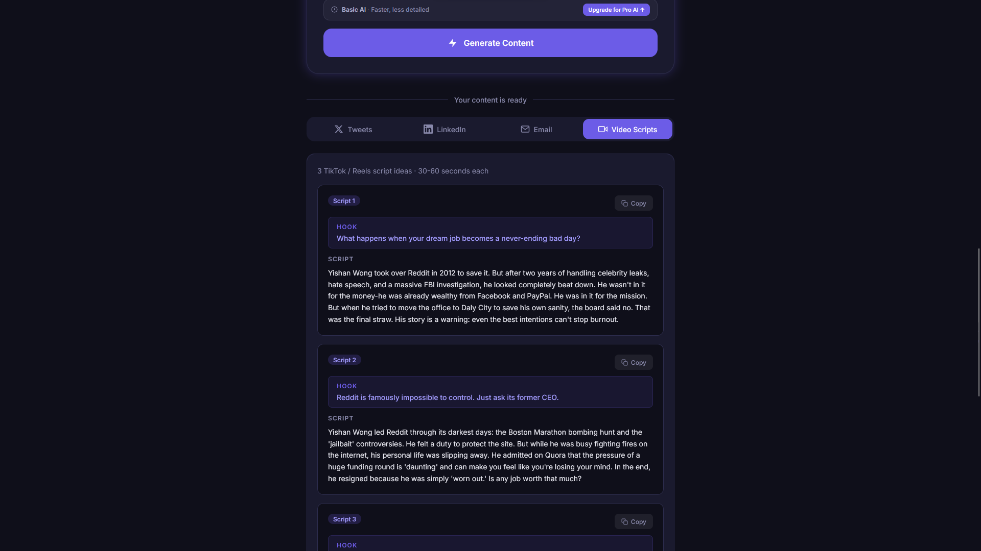 AI Content Repurposer gallery image