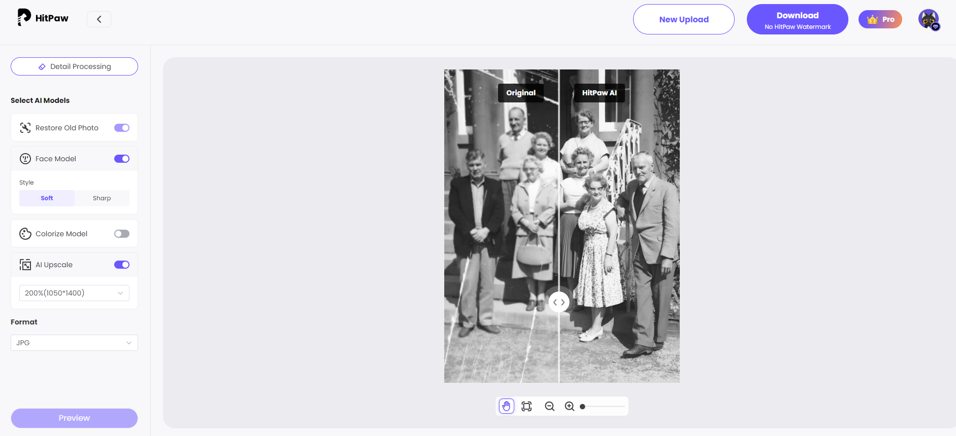 HitPaw Online Old Photo Restoration media 3