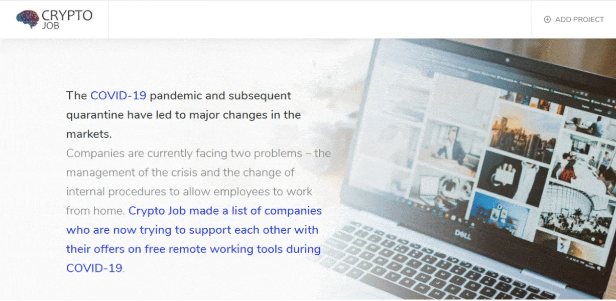 Companies united against COVID-19