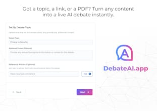 DebateAI.app gallery image
