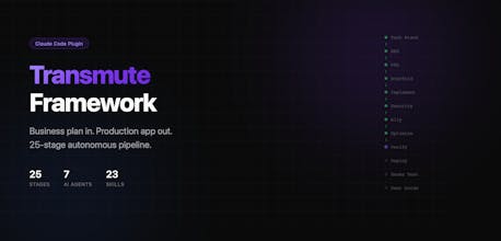 Transmute Framework gallery image