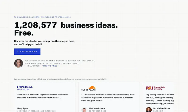 Idealab.ai screenshot 2