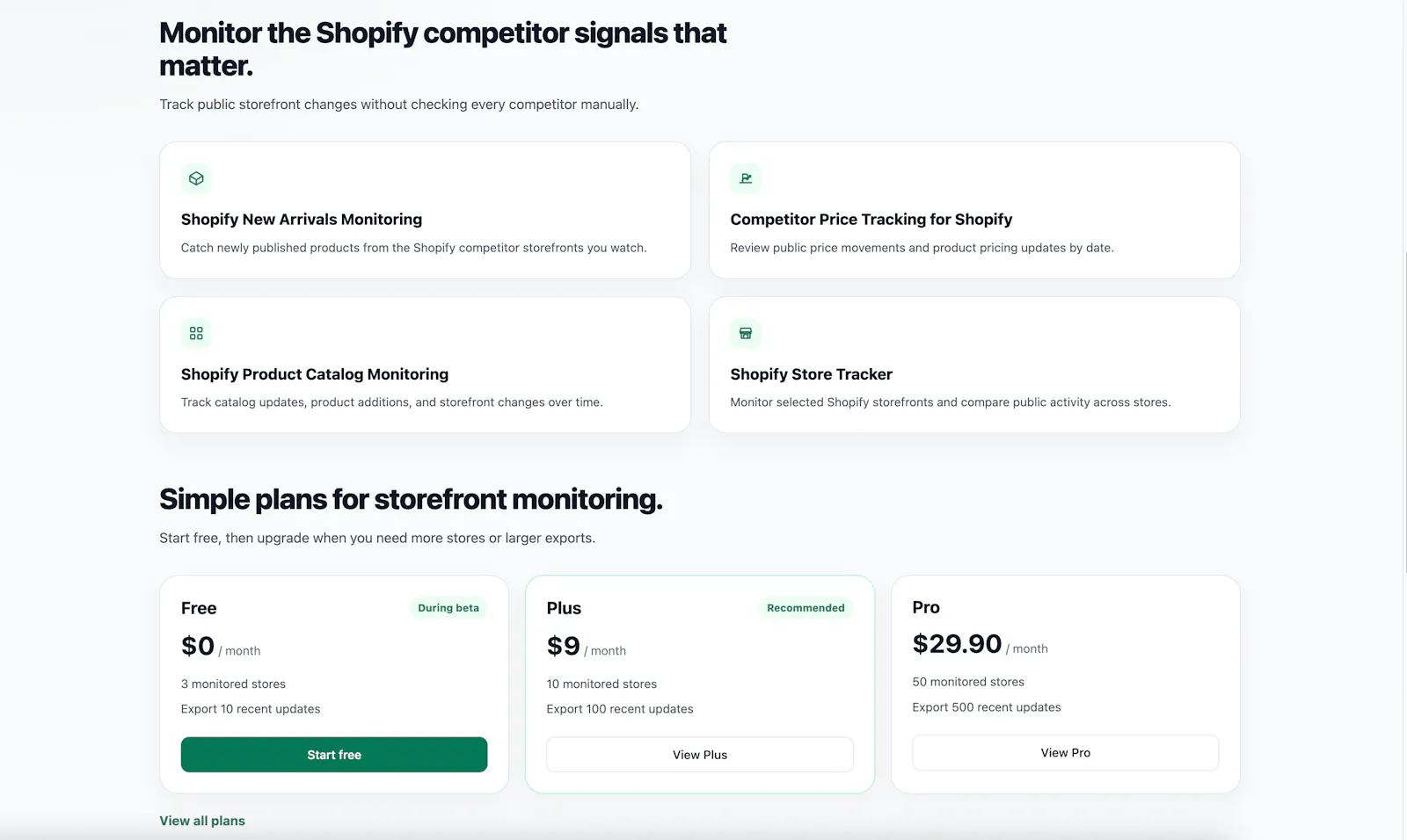 Shop Monitor screenshot 2