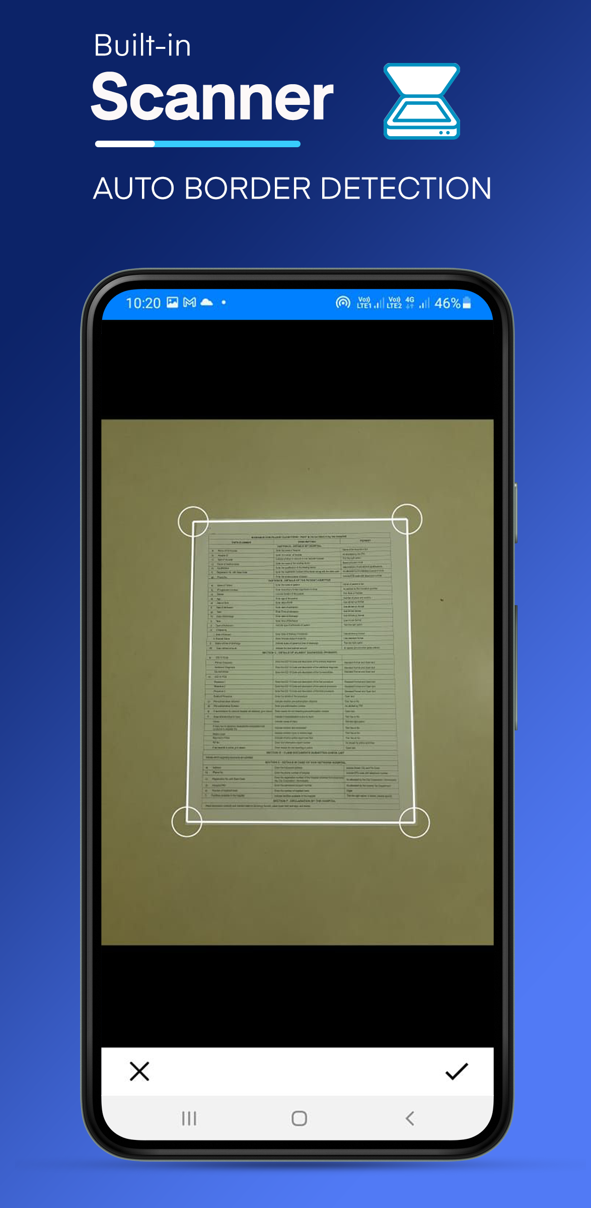 Fax - Stuur fax van telefoon - Stuur faxdocumenten met deze fax -app voor Android. media 5