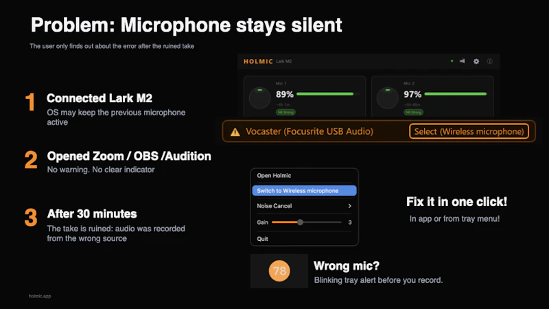 Holmic screenshot 2