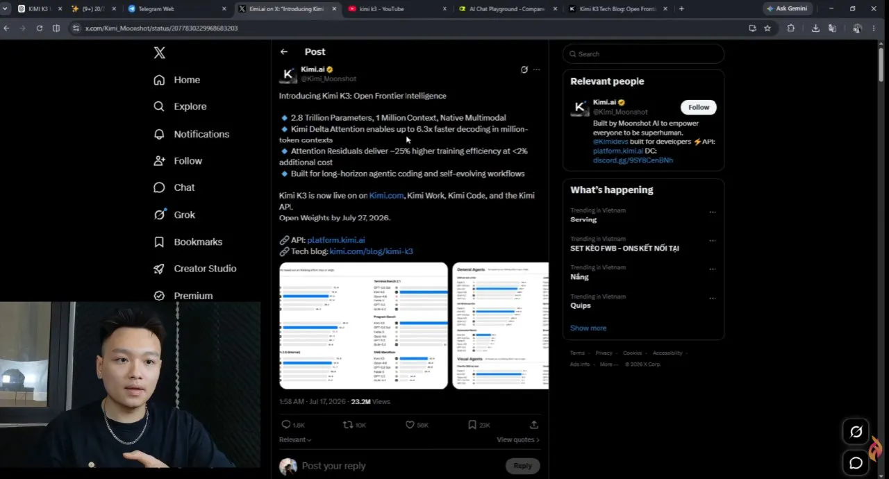 Kimi K3 5 Use Cases on Free Plan gallery image
