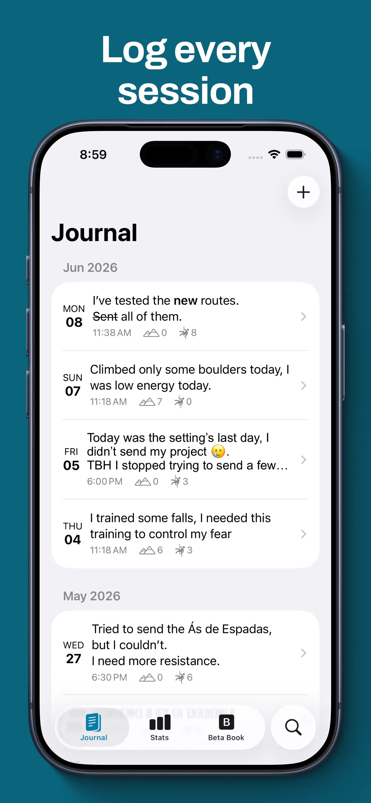 Ascend - Climbing Journal gallery image