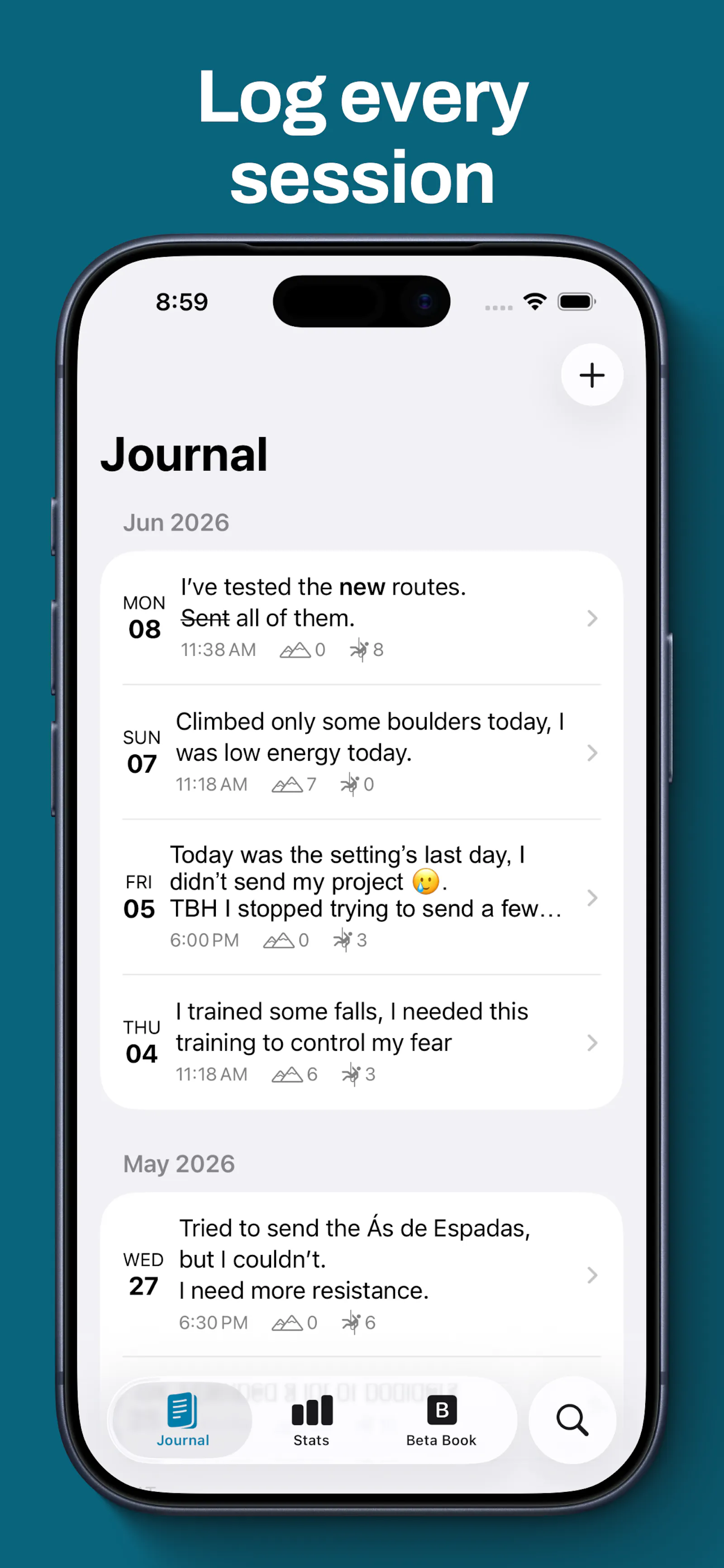 Ascend - Climbing Journal screenshot 4