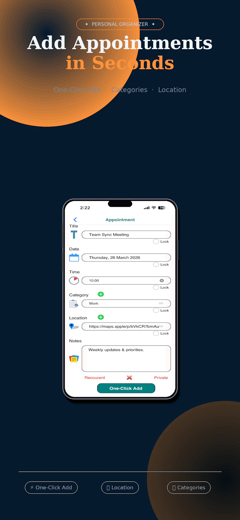 LifePilot by Innovobit screenshot 11