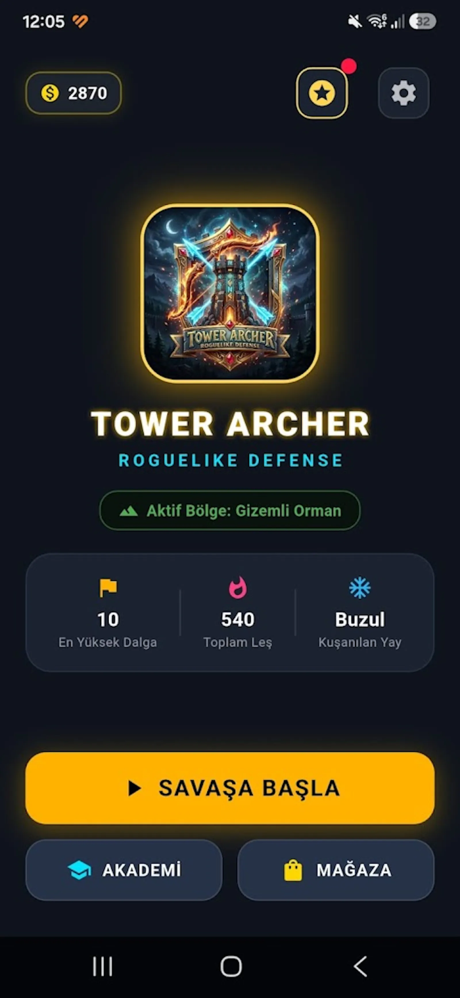 Tower Archer: Rogue Defense screenshot 1